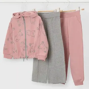 Dětská tepláková souprava Mayoral 4895.6G.Mini.9BYA růžová 30X, vel. 116