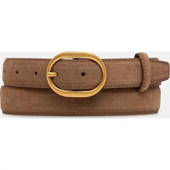 Opasek Semišový pásek Answear.LAB BL.2A.cjk béžová 80X, vel. ONE SIZE