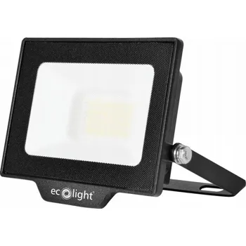 HALOGEN LED BÍLÝ STUDENÝ 20W 6500K 1800LM ČERNÝ EC20181