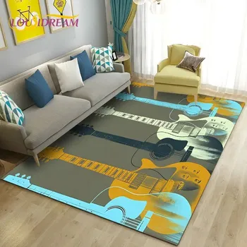 Koberec Koberec s motivem kytar - 4,80x120cm