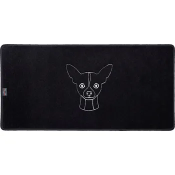 Miska pro psa Textilní podložka pod misku (cestovní) Max-Dywanik černá 1 l