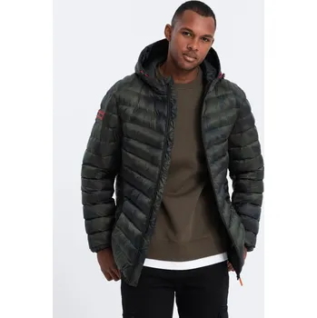 Pánská casual bunda Pánská bunda Ombre Ombre černá 1766669