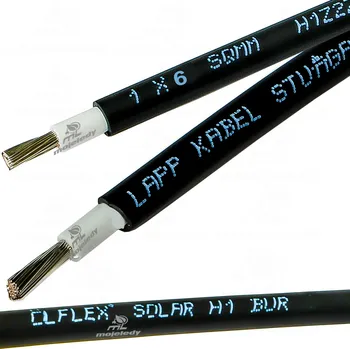 elektrický kabel Solární kabel Lapp kabel černý 6,00 mm2 500 m