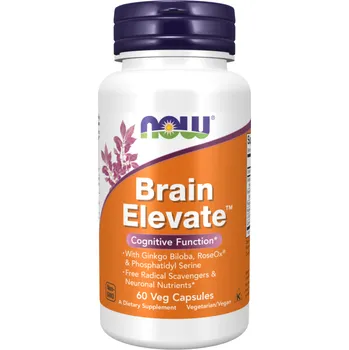 Now Foods Brain Elevate Formula 60 kapslí