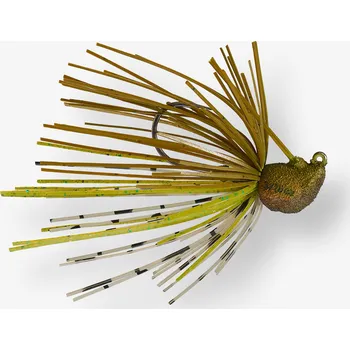 Nástraha CAPERLAN Nástraha Micro Rubber Jig s wolframovou jigovou hlavou Green Pumpkin 2 g - 1/16 oz FIALOVÁ|ZELENÁ