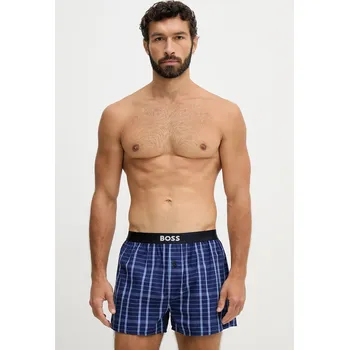 Bavlněné boxerky BOSS 2P Boxer Shorts EW 2-pack 50535781 námořnická modř 59D, vel. XL