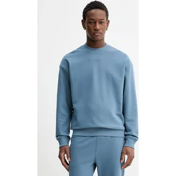 Dámská mikina Bavlněná mikina HUGO 50525892 modrá 55X, vel. L