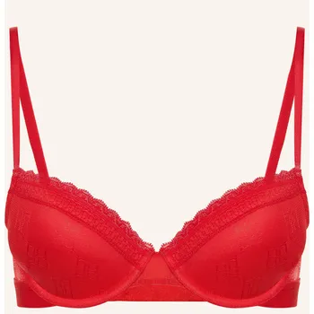 Podprsenka Hugo Dámská Podprsenka Push-Up Sartorial, červená, 80C