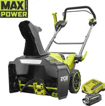 Sekačka Ryobi RY36STX53B-160 36V MAX POWER Bezuhlíková sněhová fréza 53 cm (1x6.0Ah)