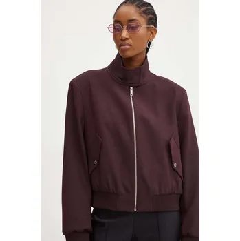 Pánská větrovka Bunda BOSS 50518457 burgundské 83X, vel. 34