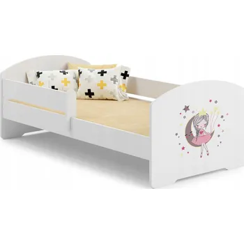 Dětská postel Postel Kobi LUK 70 x 140 cm bílá