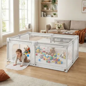 Dětská ohrádka Ohrádka - suchý bazén, hřiště + přepravní taška Šířka: 140 cm | Délka: 200 cm