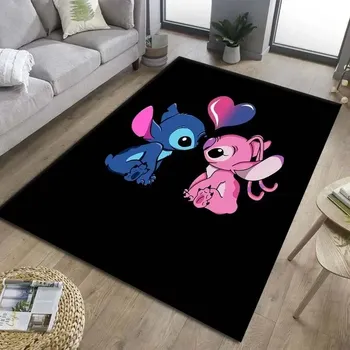 Dětský pokoj Velký koberec s motivem Lilo a Stitch - 160x230cm,2