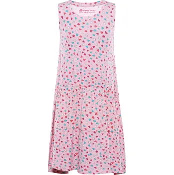 Dívčí šaty Dětské šaty ALPINE PRO BONBO růžová 104-110