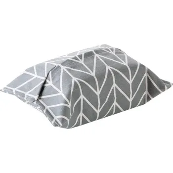 Látkový obal na kapesníky | box na kapesníky s proužky - 3