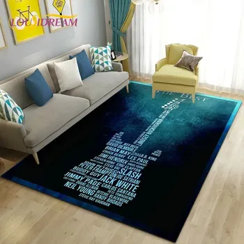 Koberec Koberec s motivem kytar - 20,60x90cm