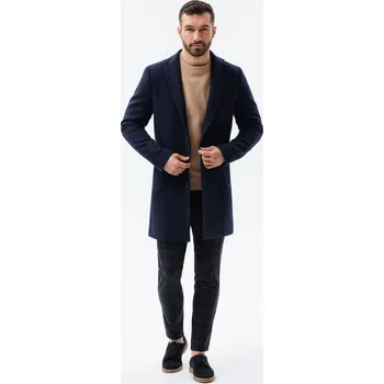 Pánský zimní kabát Pánský kabát Ombre Classic Ombre černá | modrá 2001028