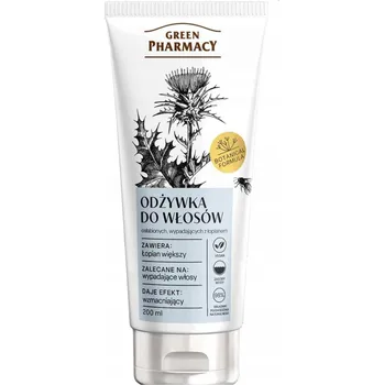 Zelený kondicionér pro oslabené vlasy se sklonem k vypadávání