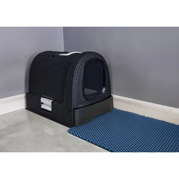 Obraz Max-Dywanik rohožka před kočičí toaletu, 44 cm x 44 cm x 1 cm