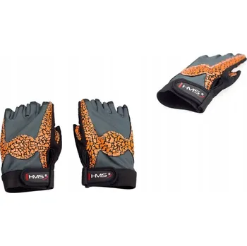 Rukavice RUKAVICE DO POSILOVNY PRO SILOVÉ CVIČENÍ, STAHOVACÍ PÁSEK VEL. S RST03 HMS