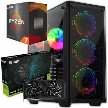 Stolní počítač Počítač Ryzen 7 5700X 4,66GHz | RTX 5060 8GB | 32GB RAM/1TB SSD