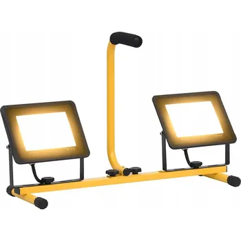 LED reflektor 7000 lm 3000K 58,5x18,5x37,5 cm černo-žlutý