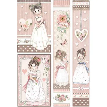 Umělecký papír Rýžový papír A4 pro tvoření - DFSA4452