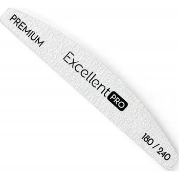 Excellent PRO Premium pilník na nehty Loďka Zebra univerzální 180/240