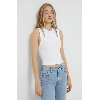 Top Abercrombie & Fitch KI139.2616.100 bílá 00X, vel. L