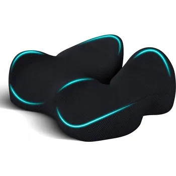 Polštář POLŠTÁŘ NA KOSTRČ, PĚNOVÝ, ODLEHČENÁ BOLEST, Z PAMĚŤOVÉ PĚNY NA KŘESLO