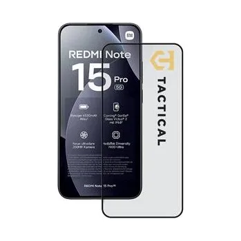 Tactical Glass Shield 5D sklo pro Xiaomi Redmi Note 15 Pro 5G Black