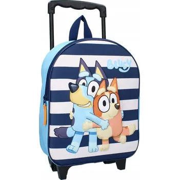 Dětský kufřík Bluey Vadobag 9 l modrý, vícebarevný