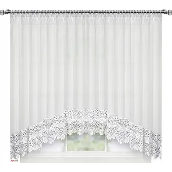 Záclona BytoTex Hotová voálová záclona DS 070-3, 300x145 cm