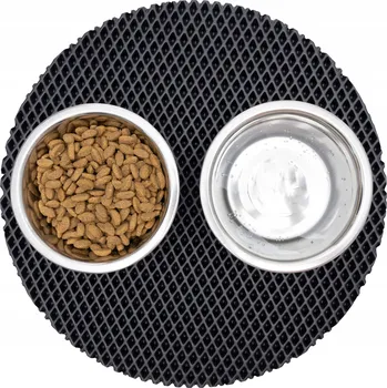 Miska pro psa Podložka pod misku Max-Dywanik černá 1 l