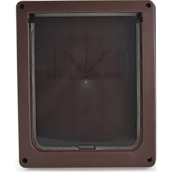 Dvířka pro psa Dvířka BENTECH pro psy a kočky hnědá (L) HL442