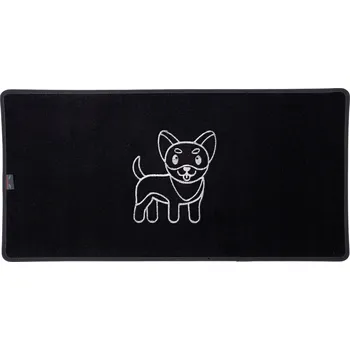 Miska pro psa Textilní podložka pod misku (cestovní) Max-Dywanik černá 1 l