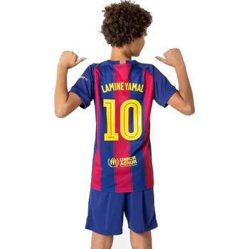 Fan-shop Dětský replika set BARCELONA FC 25/26 Home Yamal velikost: 10 let