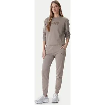 Pánská mikina EA7 Emporio Armani Mikina 7W000953 AF15831 Hnědá Regular Fit XS