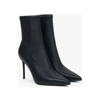 Dámské kozačky Estro Polokozačky ER00118401 Černá 38