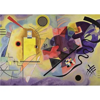 Puzzle Ravensburger 120000235 Wassily Kandinsky: Žlutá, červená, modrá