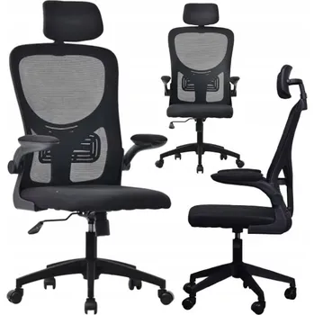 Otočná kancelářská židle TRADEN černá