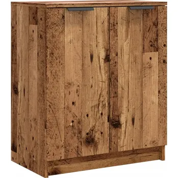 Botník Botník z dřevěného kompozitu, staré dřevo, 59x35x70 cm