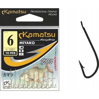 Rybářský háček Háčky s protihrotem Kamatsu Miyako 10 ks