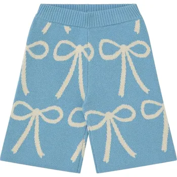 Dětské bavlněné kalhotky Tinycottons BOWS BABY KNITTED PANT SS25.324 modrá 50X, vel. 68