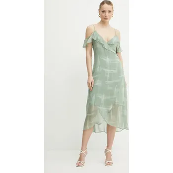 Dámské šaty Šaty Armani Exchange XW000181.AF12051 zelená 97X, vel. 36