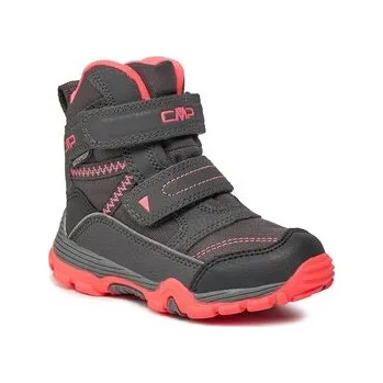 Chlapecká obuv Sněhule CMP Pyry Snow Boot Wp 38Q4514 Šedá 28