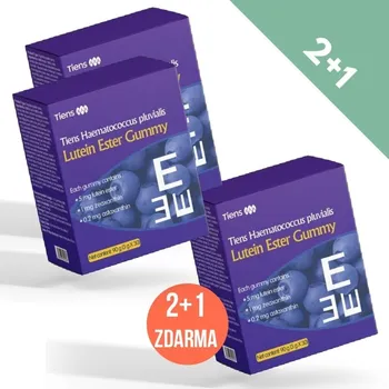 Zdraví Tiens Lutein Ester Gummies 3 x 90 g (3 g x 30)