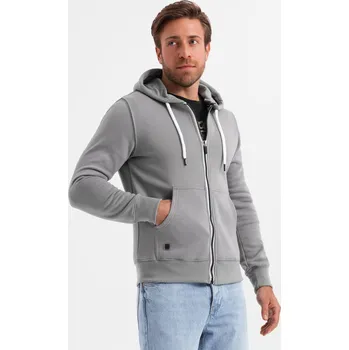 Pánská mikina Pánská mikina Ombre Ombre šedá 2551926