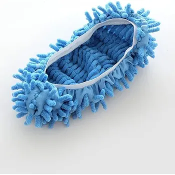 mop Mop na podlahu - papuče na vytírání - více barev - pár - Modrá