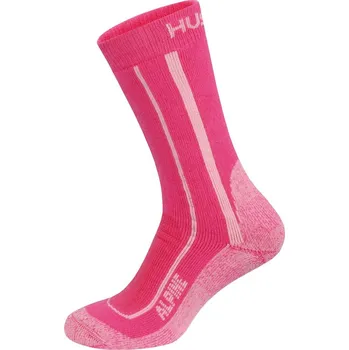 Oblečení a móda Ponožky HUSKY Alpine, pink - L